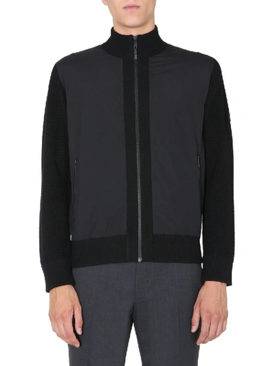 Shop Z Zegna Sweater With Zip In Black