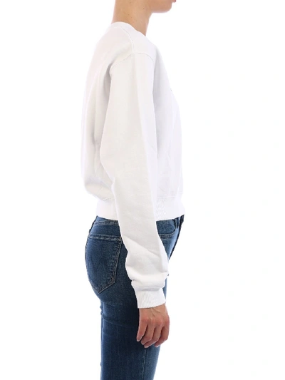 Shop Off-white Sweatshirt Logo White