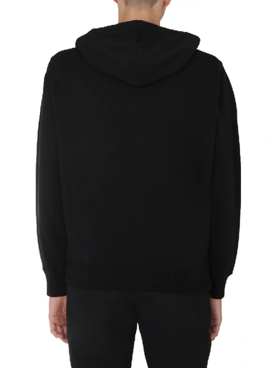 Shop Kenzo Sweatshirt With Zip In Black