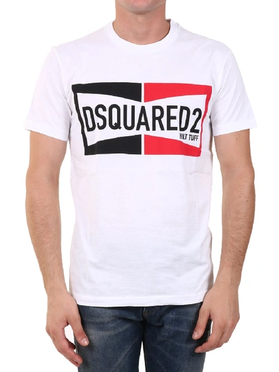 Shop Dsquared2 T-shirt Logo White