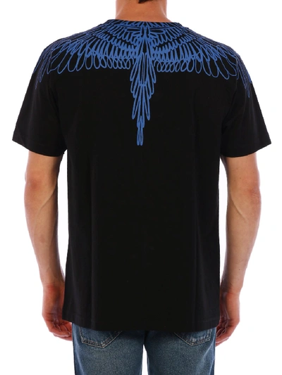 Shop Marcelo Burlon County Of Milan T-shirt Wings Black