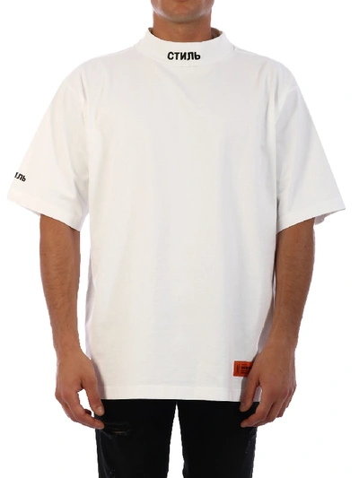 Shop Heron Preston T-shirt Стиль White