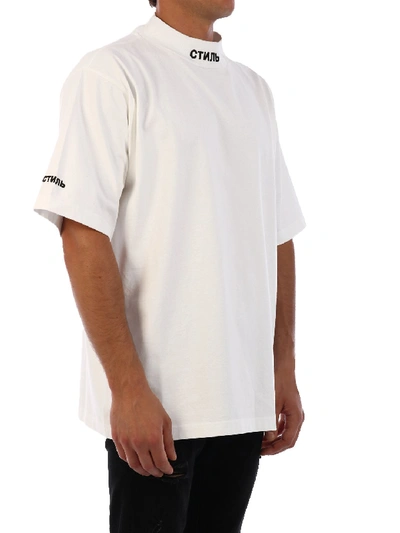 Shop Heron Preston T-shirt Стиль White