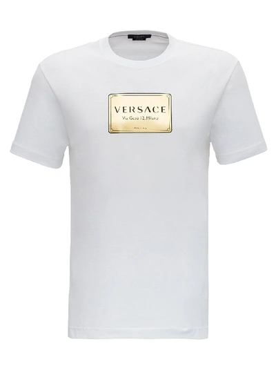 Shop Versace Taylor Tee In White