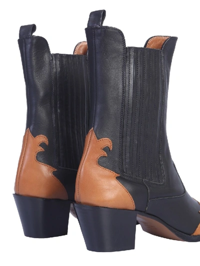 Shop Paris Texas Texano Boot In Black