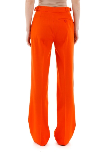 Shop Attico The  Palazzo Pants In Arancio