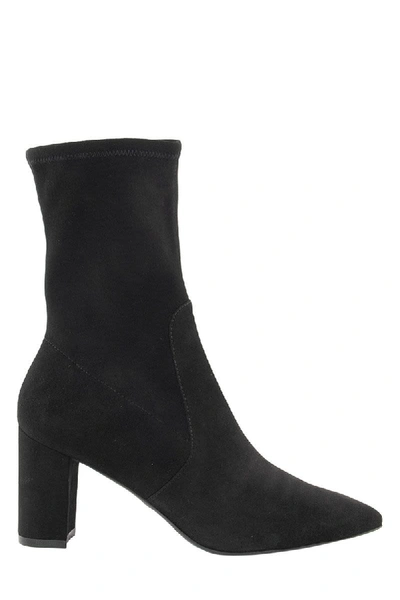 Shop Stuart Weitzman The Landry 75 Bootie Black