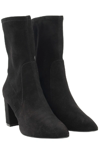 Shop Stuart Weitzman The Landry 75 Bootie Black