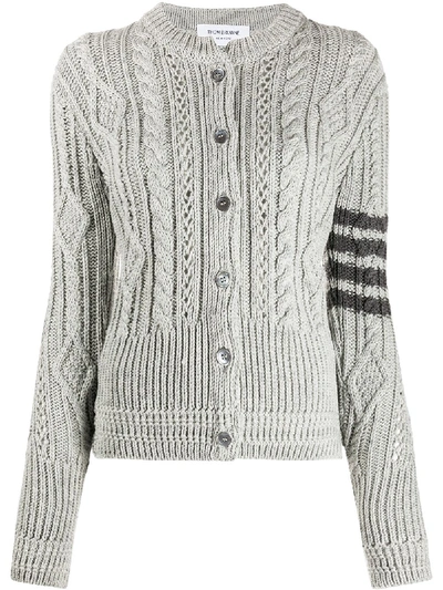 Shop Thom Browne Sweaters In Grigio