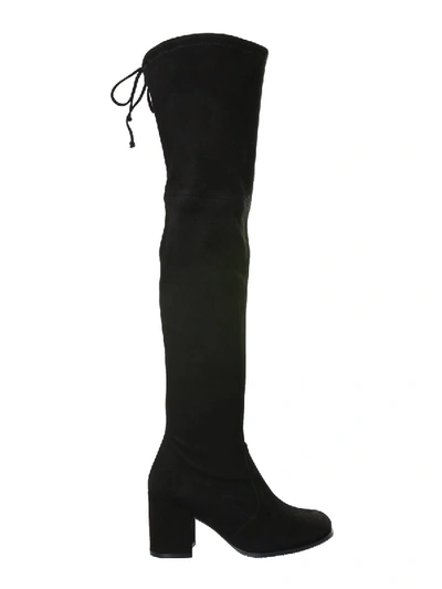 Shop Stuart Weitzman Tieland Boots In Black