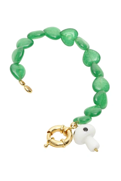 Shop Timeless Pearly Hearts Bracelet In Variante Abbinata