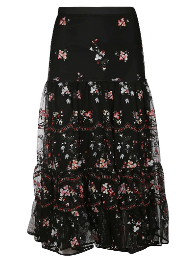 Shop Tory Burch Skirts In Love Ditsie Floral Embroidery