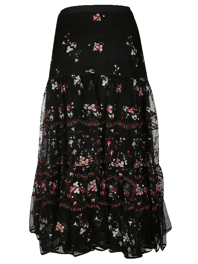Shop Tory Burch Skirts In Love Ditsie Floral Embroidery