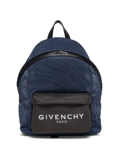Shop Givenchy Urban Backpack In Blu