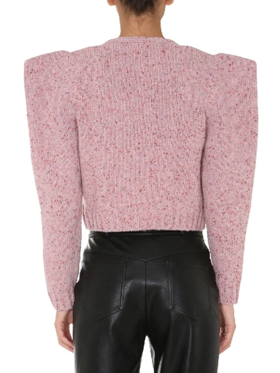 Shop Philosophy Di Lorenzo Serafini V-neck Sweater In Pink