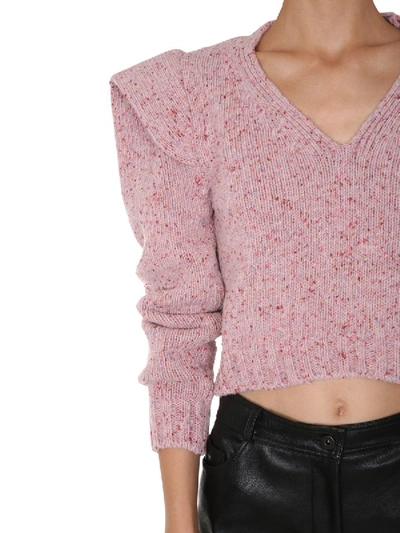 Shop Philosophy Di Lorenzo Serafini V-neck Sweater In Pink