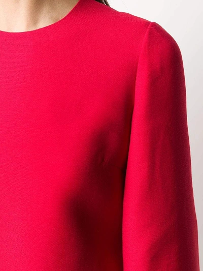Shop Valentino Dresses In Rosso