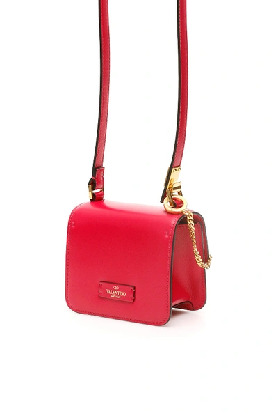 Shop Valentino Garavani Micro Vsling Bag In Blossom