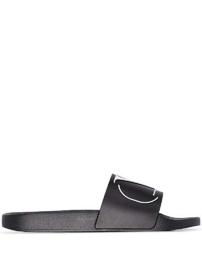 Shop Valentino Garavani Sandals In Nero