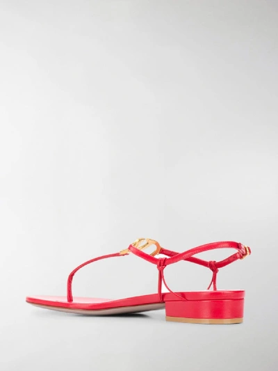 Shop Valentino Garavani Sandals In Rosso