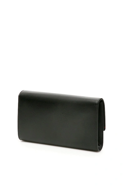 Shop Valentino Garavani Vcase Swarovski Clutch In Nero