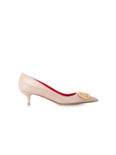 Shop Valentino Garavani With Heel In Cipria