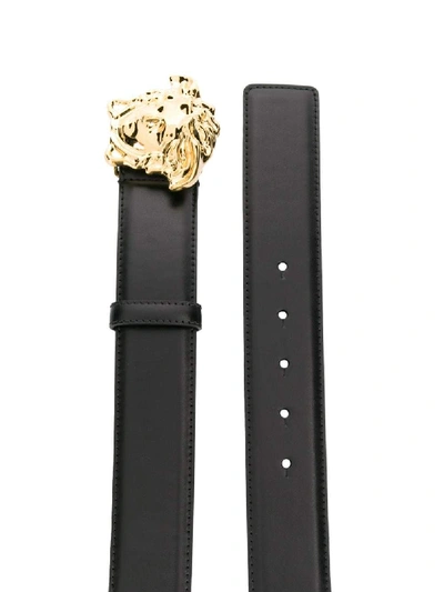 Shop Versace Belts In Nero