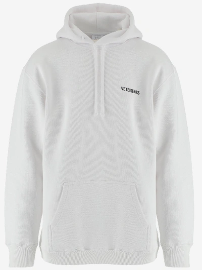 Shop Vetements Sweaters In Bianco