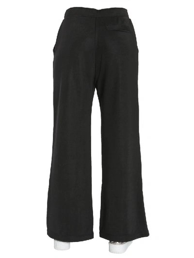 Shop Alexander Wang Wide Trousers In Black