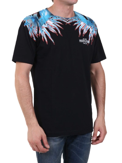 Shop Marcelo Burlon County Of Milan Wings T-shirt Black