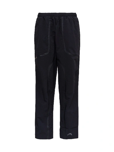 Shop A-cold-wall* Nylon Jogger With Overlay Details In Black