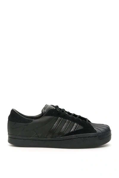 Shop Y-3 Yohji Star Sneakers In Black Ftwr White Black