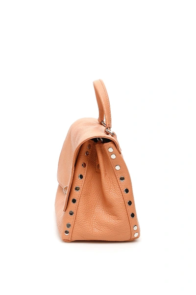 Shop Zanellato Daily Postina S Bag In Pesca Rosa