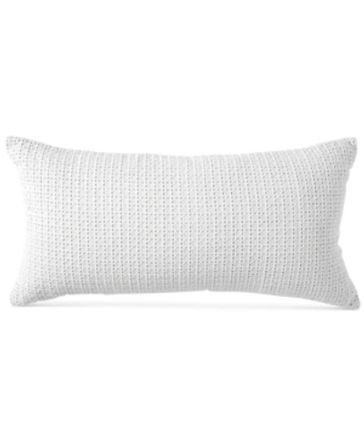 Shop Dkny Refresh Eyelet 11" X 22" Decorative Pillow In White