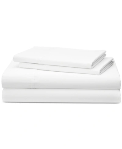 Ralph Lauren Spencer 475 Thread Count Cotton Sateen 4-pc. Sheet Set, California King In White