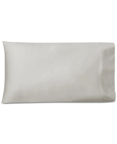 Ralph Lauren Spencer 475 Thread Count Cotton Sateen Pillowcase Pair, Standard Bedding In Stone Grey