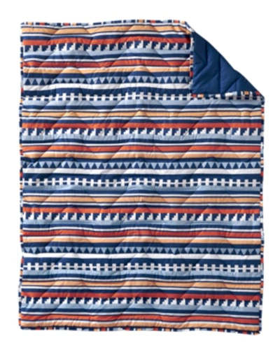 Shop Pendleton Tamiami Trail Quilted Mat Bedding In Navy