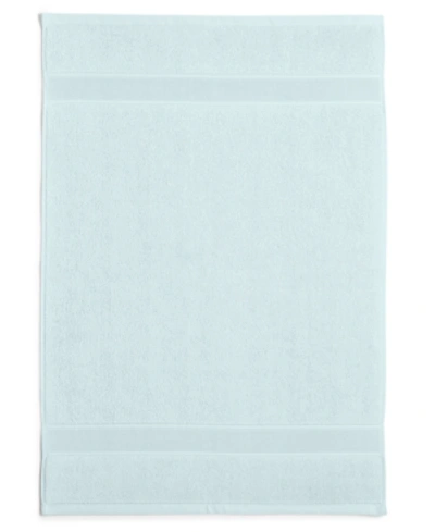 Ralph Lauren Sanders Solid Antimicrobial Bath Mats Bedding In Lagoon Blue
