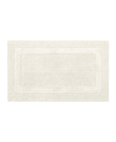 Shop French Connection Stonewash Cotton 17" X 24" Bath Rug Bedding In Ivory