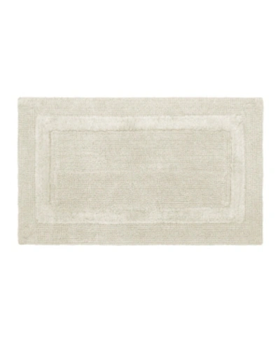 Shop French Connection Stonewash Cotton 17" X 24" Bath Rug In Taupe Grey