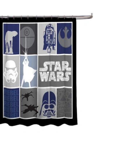 Shop Star Wars Classic Shower Curtain Bedding In Multi
