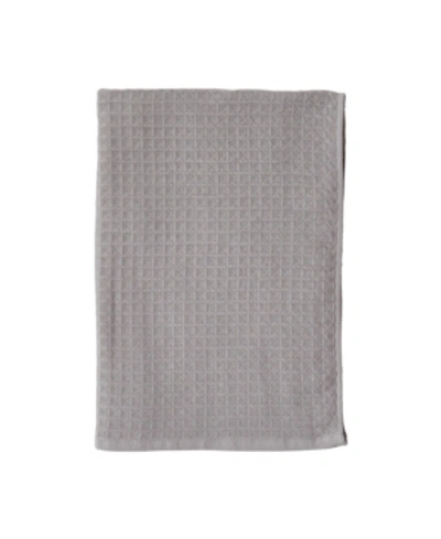 Uchino Waffle Hand Towel In Grey