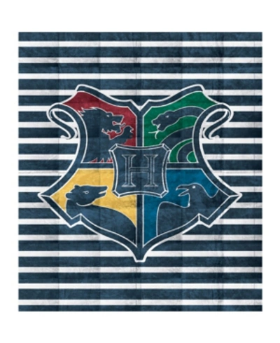 Shop Harry Potter Hogwarts 4.5lb Weighted Blanket Bedding In Multi