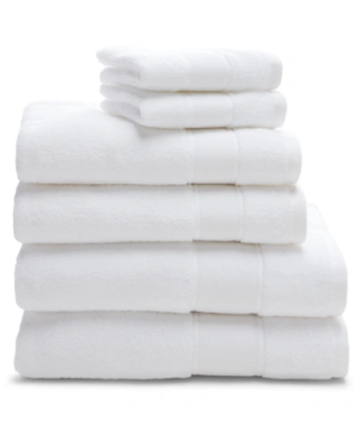 Ralph Lauren Sanders Solid Cotton 6-pc. Towel Set In White
