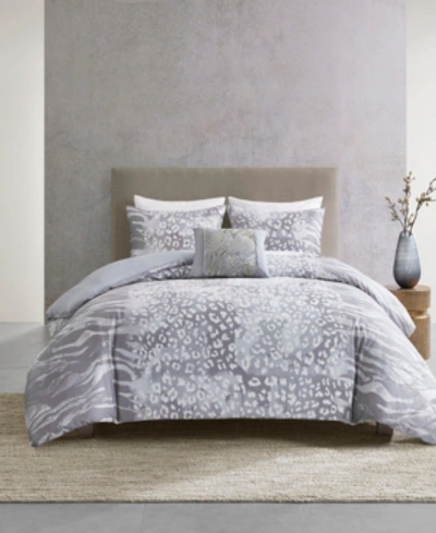 Shop Natori Dohwa 3 Piece Comforter Set - Full/queen Bedding In Multi