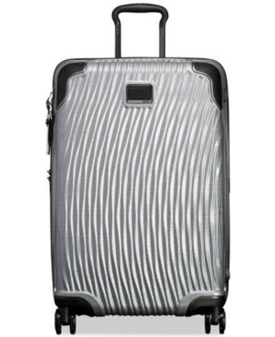 Shop Tumi Latitude 26" Short-trip Spinner Suitcase In Silver