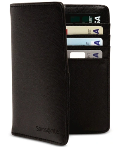 Shop Samsonite Passport Wallet In Black