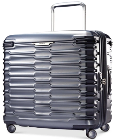 Shop Samsonite Closeout!  Stryde Long Journey Glider Hardside Suitcase In Slate Blue