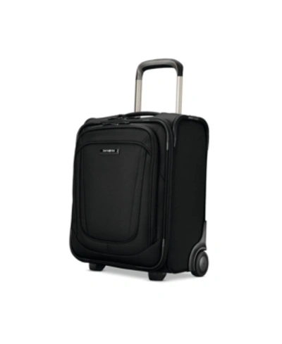 Shop Samsonite Silhouette 16 Softside Under-seat Wheeled Carry-on In Obsidian Black