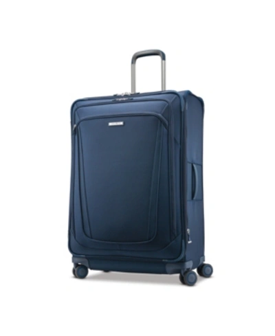 Shop Samsonite Silhouette 16 30" Softside Expandable Spinner Suitcase In Evening Teal